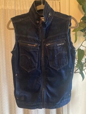 G Star Raw men’s denim vest